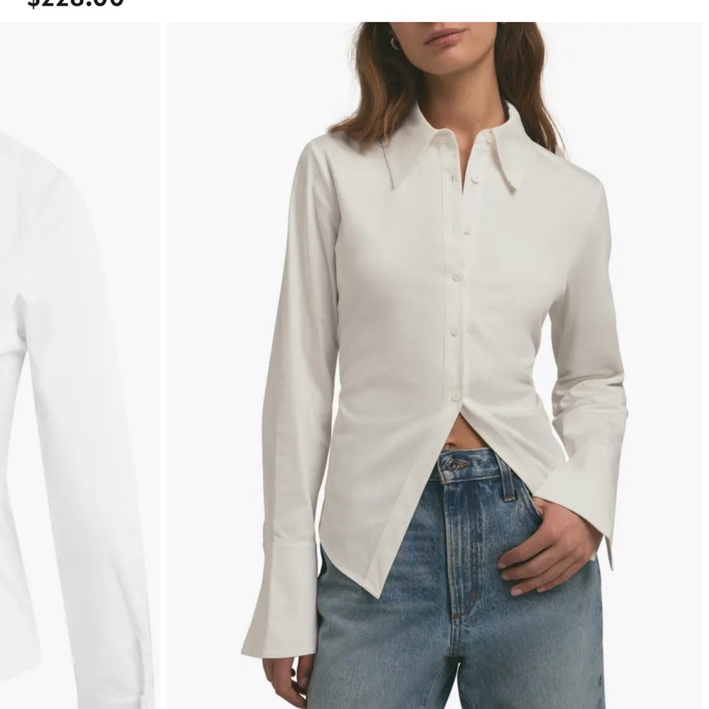 Favorite Daughter Don’t Waist Time Lace-up shirt